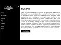 Make an awsome Sidebar with html and css