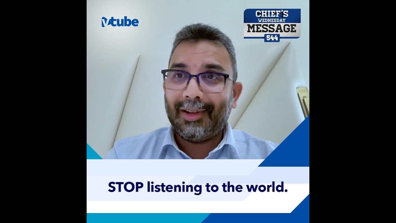 Chief S Wednesday Message 544 Youtube