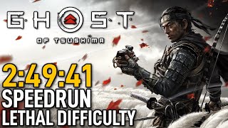 Ghost of Tsushima Lethal Speedrun in 2:49:41 - World Record