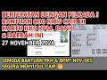 HARI INI 27 NOVEMBER 2024 : SALDO 800 RIBU MASUK KARTU KKS BANK INI DI DAERAH INI❗️PKH ATAU BPNT❓️