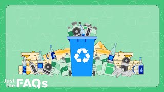 Recycling: What really happens to recyclable waste in the U.S. | JUST THE FAQS