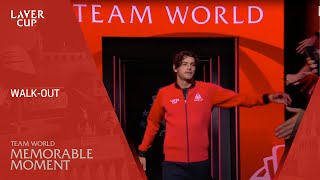 Team World Day 2 Walk-Out | Laver Cup 2024