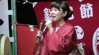 江州音頭　月乃家 小菊　東板持盆踊り　19.08.13