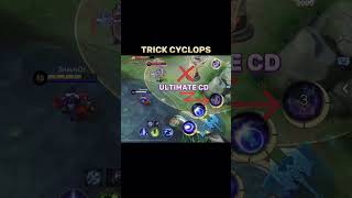 Trick cyclops tutorial #mobilelegends #mlbb #cyclops #tutorial #highlights
