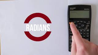 Sharp EL W531 Radians Gradians and Degrees Mode and Angle Conversion