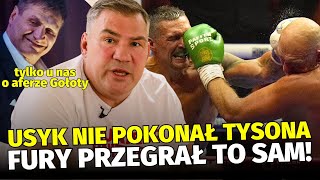 DARIUSZ MICHALCZEWSKI PRZED FURY - USYK 2 I AFERZE Z GOŁOTĄ