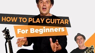 How to Play Guitar for Beginners - Lesson #1 Beginner Guitar for Adults