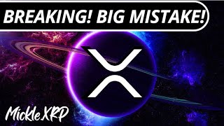 XRP *This Was A Huge Mistake* ⚠️ Do NOT miss!