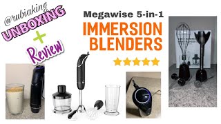 MegaWise 5-in-1 Immersion Hand Blender | UNBOXING \u0026 REVIEW |