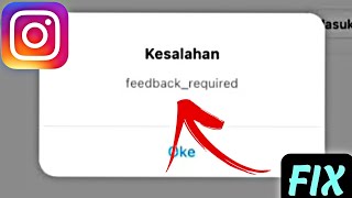 Fix Instagram Feedback Required Login Error In Android | Instagram Feedback Required Problem Solved