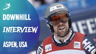 🏆 Aleksander A. KILDE | DH World Cup Champion | "It's been a fantastic season" | FIS Alpine