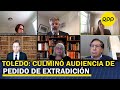 EE.UU: Culminó audiencia de pedido de extradición del expdte. Alejandro Toledo