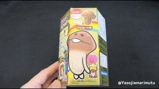 Tohato（東ハト）-　Nameko Snack（なめこスナック）Chocolate taste（チョコレート味）