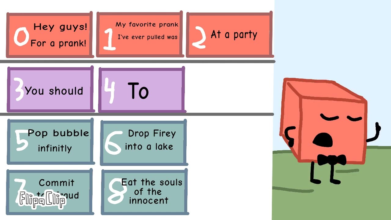 Bfdi Soundboard Blockys Pranks - YouTube