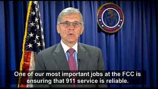 Chairman Wheeler on Ensuring Reliable 911 Service