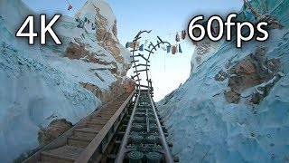 Expedition Everest front seat on-ride 4K POV @60fps Disney