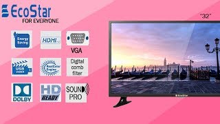 Ecostar 32 inch led tv review \u0026 unboxing in urdu/hindi