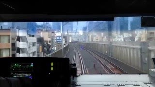 【前面展望】[JU・JT]JR東日本E231系1000番台機器更新車U524編成 上野東京ライン東海道線直通 小田原行 上野(UEN JU02)〜東京(TYO JU01 JT01)