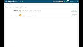 Interview Mode - How to Complete a 1040 Individual Tax Return