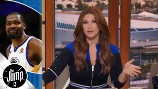 Rachel Nichols details Durant's eventful week on Twitter and podcast with McCollum | The Jump | ESPN