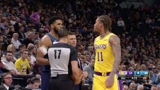 Michael Beasley Tells Ref He Wants To Fight Karl-Anthony Towns And They Both Received Technicals