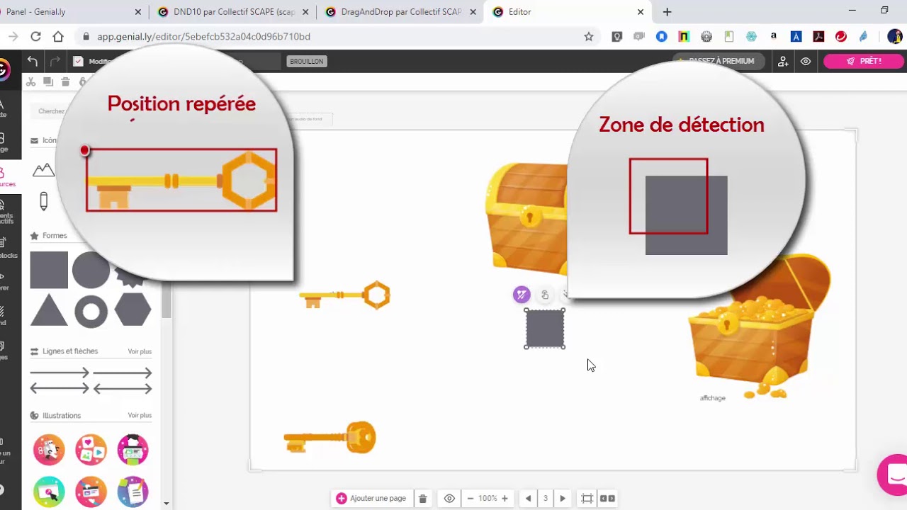 Drag And Drop Simple Dans Genially Youtube