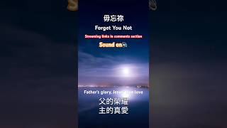 毋忘祢 Forget You Not Never forget Jesus' sacrifice for us. 敬拜詩歌 #廣東話詩歌 # 粵語詩歌 #敬拜讚美 13