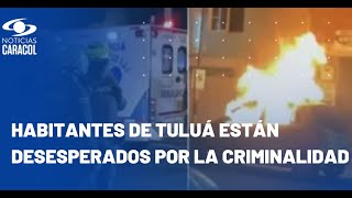 Temor en Tuluá, Valle del Cauca, por acciones criminales