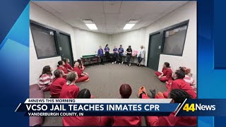 Vanderburgh County Jail hosts hands-only CPR and AED training with Red Cross, UE