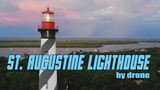 St Augustine Lighthouse by drone