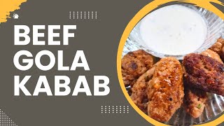 Bakra Eid Special Beef Gola Kabab recipe