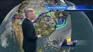 Clouds come in for mild Wednesday