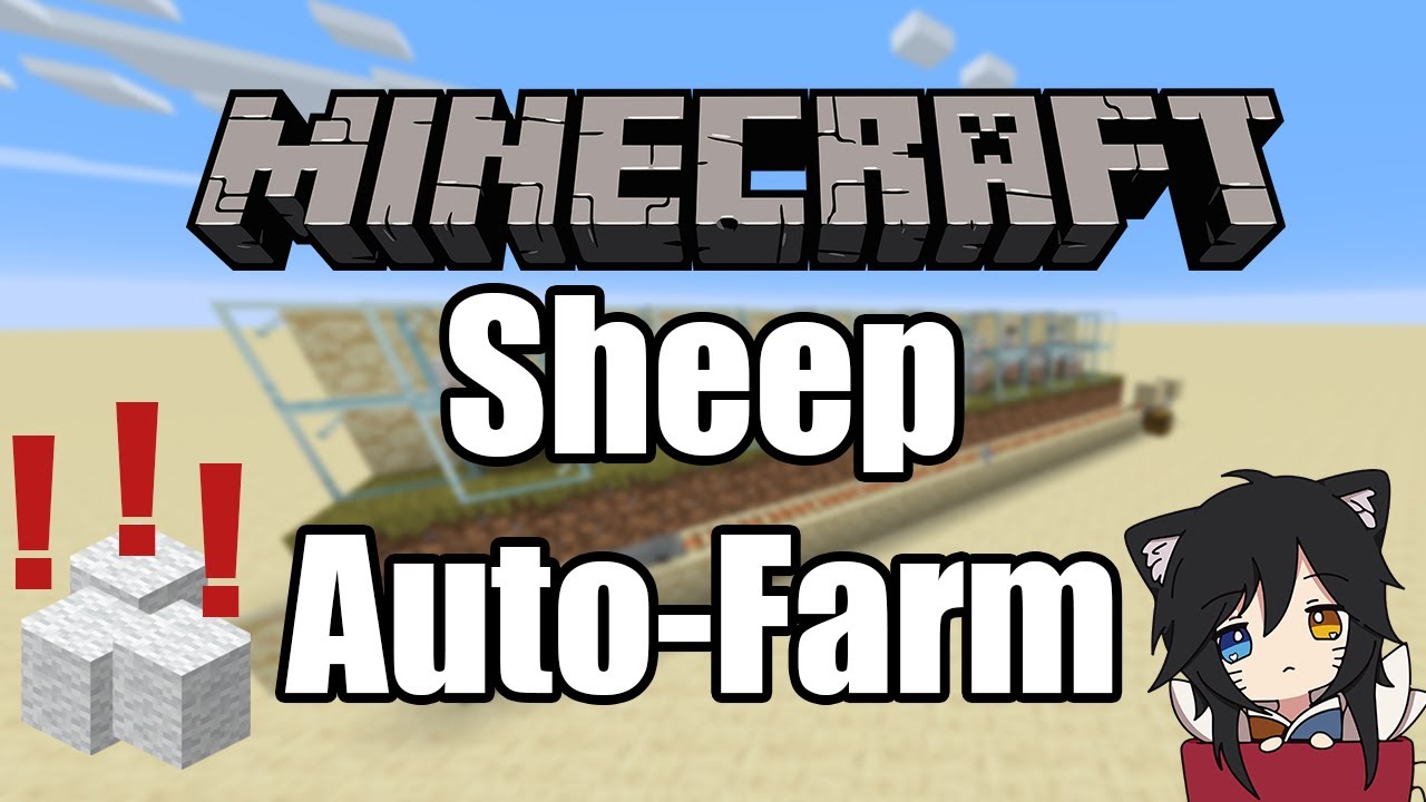 Sheep Farm Tutorial Minecraft Youtube