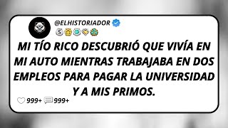 Mi Tío Rico Descubrió Que Vivía En Mi Auto Mientras Trabajaba En Dos Empleos Para Pagar La...