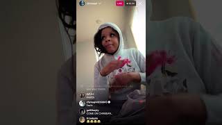 Chrisean Exposes Blueface Baby with Everything on LIVE