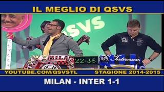 QSVS - I GOL DI MILAN - INTER 1-1  - TELELOMBARDIA