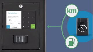 OBD-Plug and electronic key cabinet for fleets