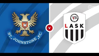 FC St. Johnstone vs Linzer ASK Highlights / UEFA Europa Conference League Playoffs 2021/22 Rückspiel