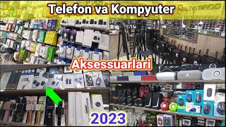 Telefon aksessuarlari narxi2023:Petlichniy Mikrafon,Naushnik,Kalonka,Shtativ #telefon#bozor#kalonka