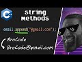 Useful string methods in C++ 〰️