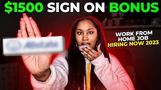 This Website Is Paying 1500 Sign On Bonus No Experience Needed -hiring Now 2023