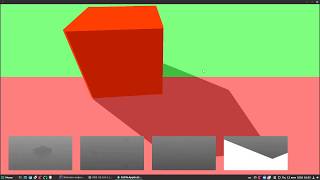 Cascaded shadow mapping test