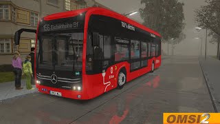 [OMSI 2 #25] Mercedes-Benz eCitaro | Ahlheim 4 | Línea 156 (AL-Eichenhöhe Bf ➤ Nochem Friesenstr.)