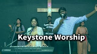 Telugu christian Songs,Keystone church LIVE worship - Ps.Joel Sam \u0026 Hana Joel