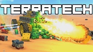 Terra Tech - GeoCorp Flame Throwing Tank! - TerraTech Gameplay