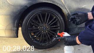 Fast wheel cleaning with Wheelshine Super