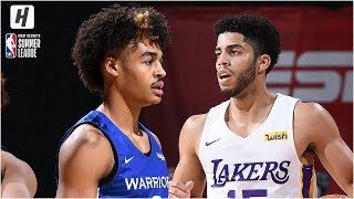 Golden State Warriors vs Los Angeles Lakers - Full Game Highlights | July 8, 2019 NBA Summer League