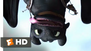 How to Train Your Dragon 2 - Flying With Toothless Scene | Fandango Family