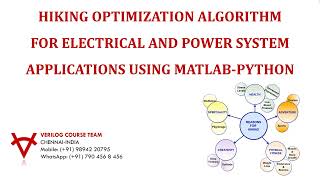HIKING OPTIMIZATION ALGORITHM FOR ELECTRICAL AND POWER SYSTEM APPLICATIONS USING MATLAB PYTHON