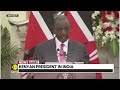 india gives president ruto ksh38 billion soft loan to boost agriculture 9th agritec africa